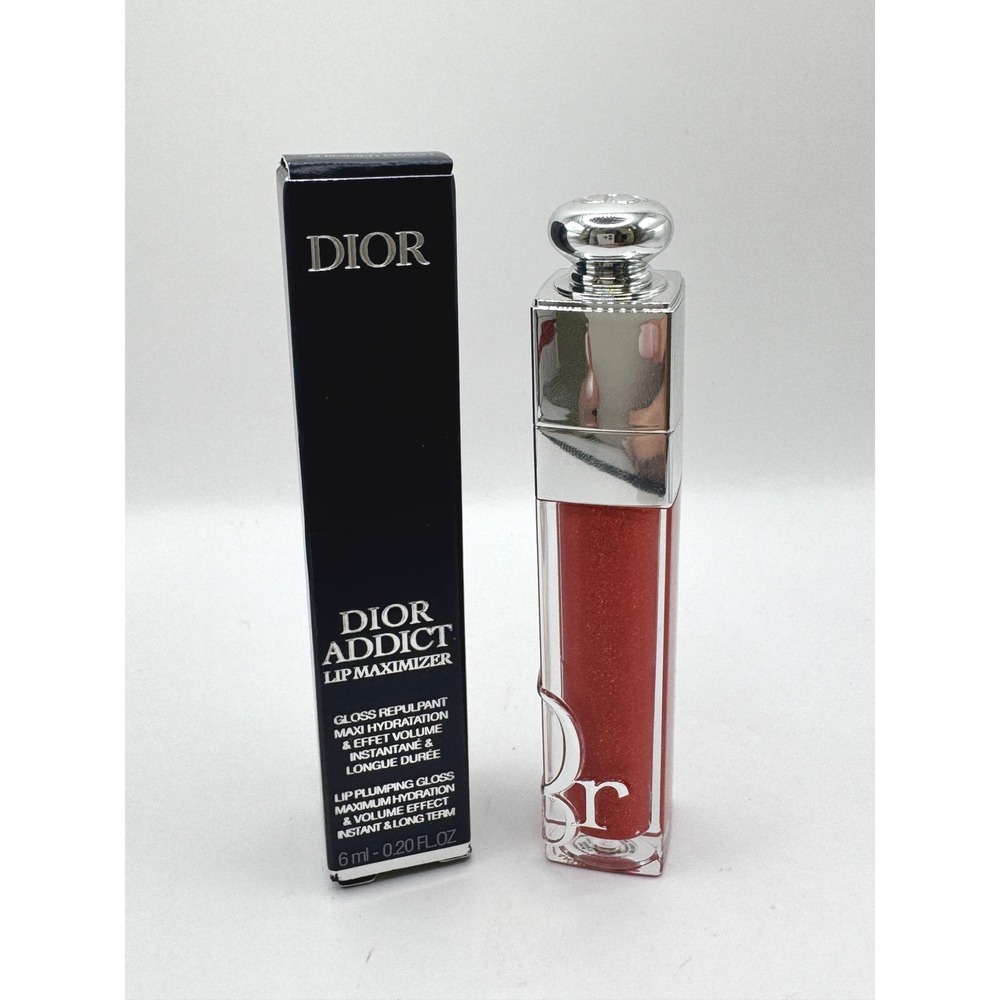 Dior Addict Lip Maximizer 019 Shimmer Peach Plumping NEW